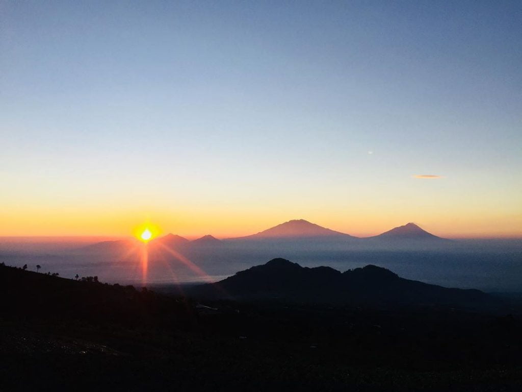 sunrise dari mangli
