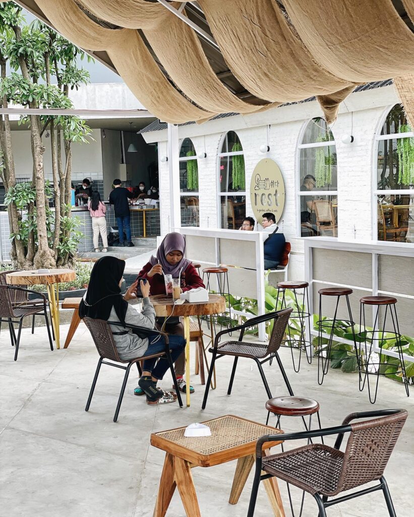 Lokasi Rest K-Garden Coffee & Eatery