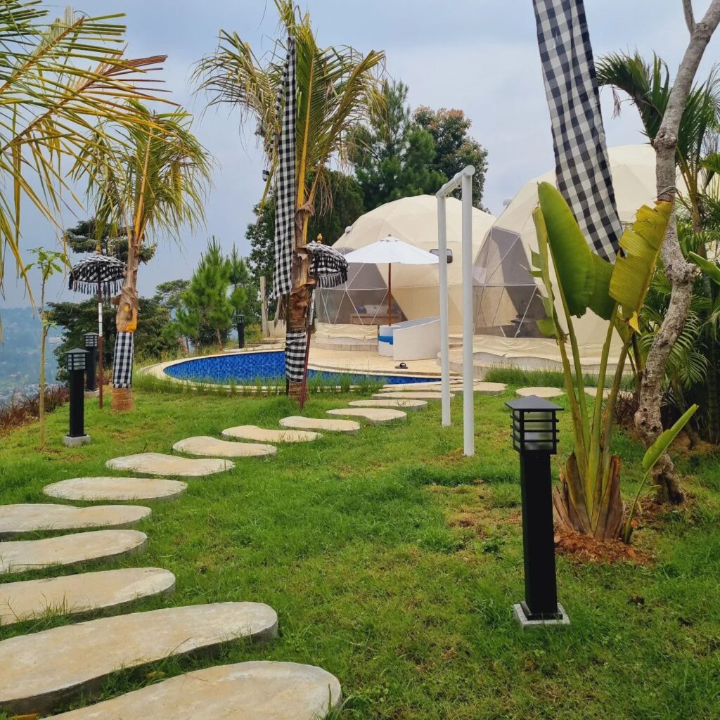 lokasi glamping kuy puncak