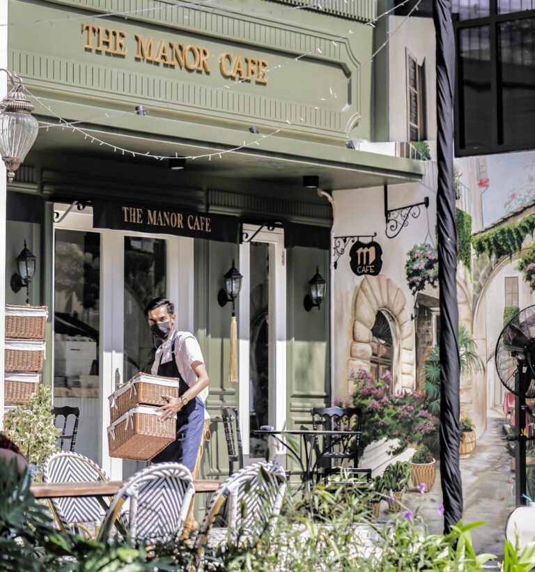 lokasi the manor andara foto by @themanor.cafe