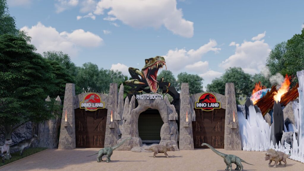 wisata baru dino land garut