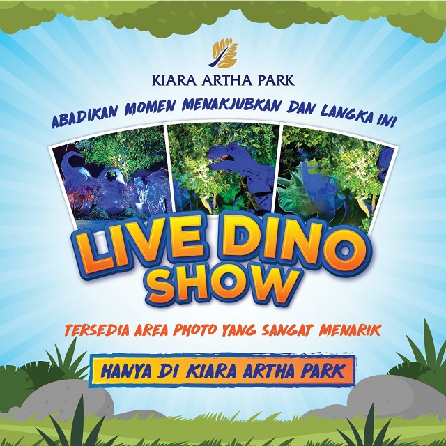 live dino show via instagram kiaraarthapark