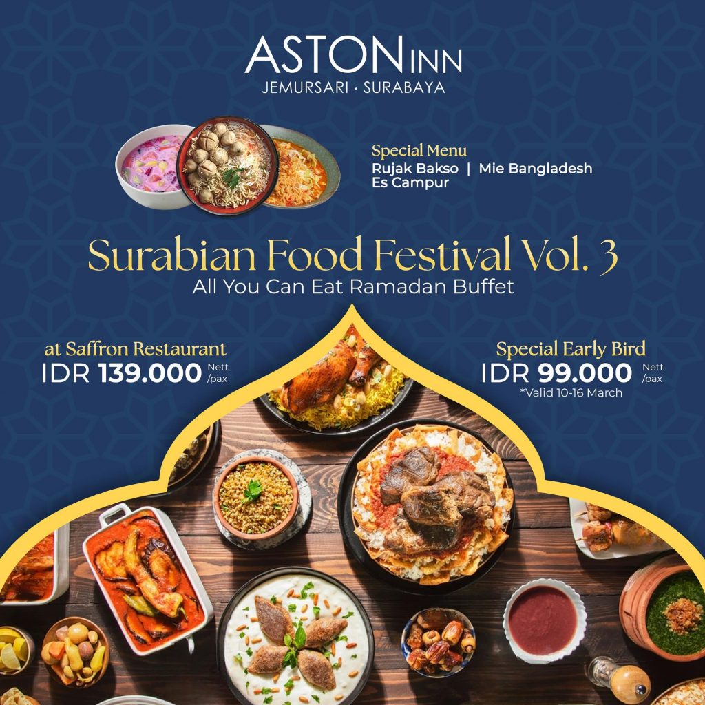 bukber all you can eat aston inn jemursari