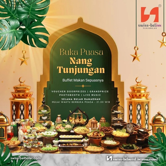 bukber buffet hotel swiss berlin tunjungan