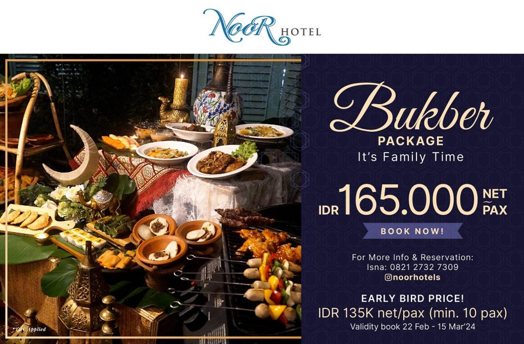 paket bukber noor hotel bandung