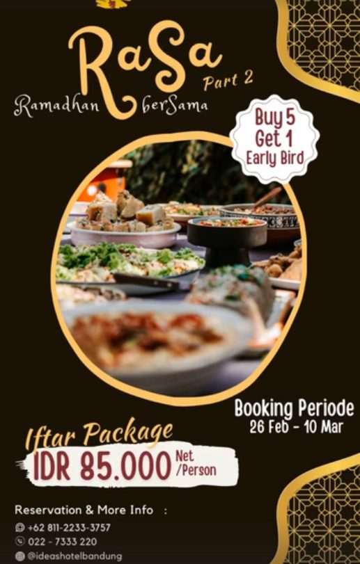 paket iftar hotel bandung murah