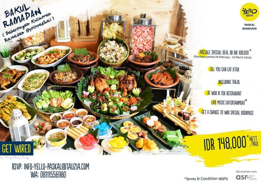 paket iftar yello hotel paskal bandung