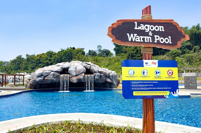 lagoon and warm pool
