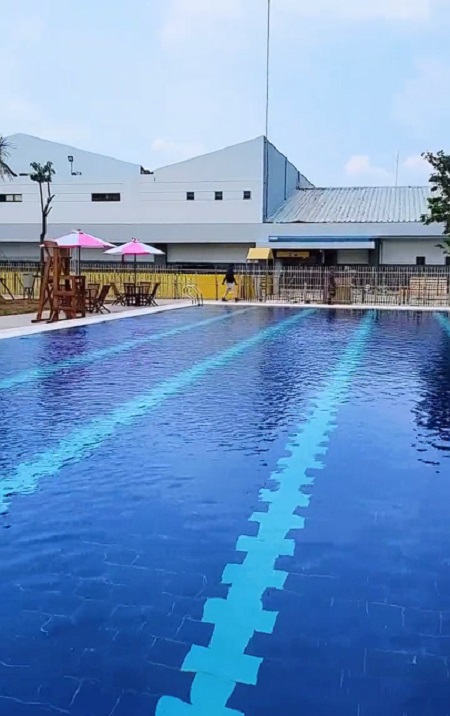 semi olympic pool tropikana waterpark tangerang