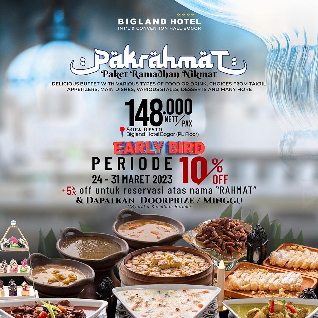 paket iftar bigland hotel bogor