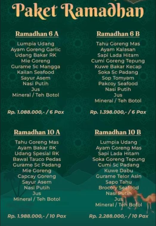 paket ramadhan taman rumah kayu