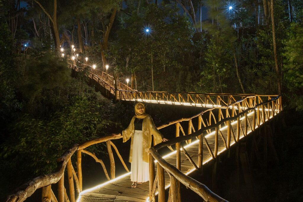 Indahnya Suasana Malam di Seribu Batu Songgo Langit Yogyakarta Halaman all