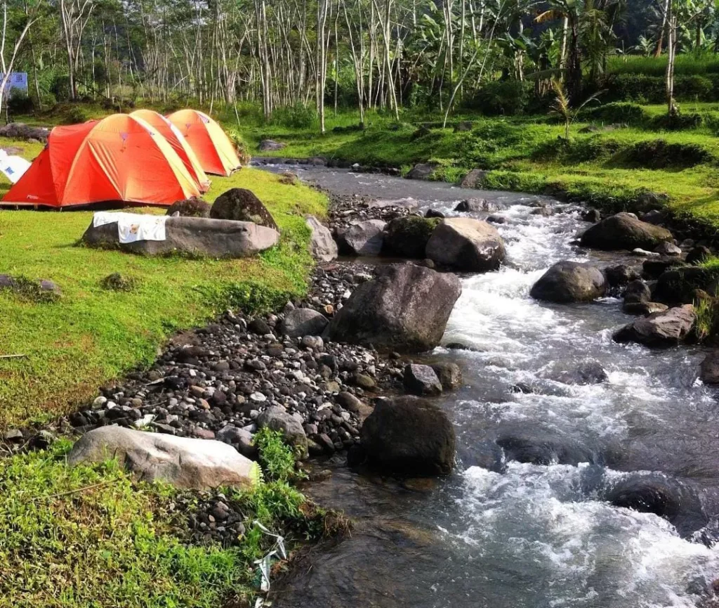 Merasakan Sensasi Camping di Pinggir Sungai di Kawasan Wisata Ledok Sambi, Yogyakarta - Kabar BUMN