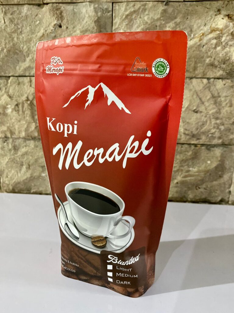 Oleh Oleh Kopi Jogja - Kopi Merapi Campuran Robusta & Arabika